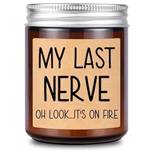Mylastnervelavendersoycandlefunnygiftsforwomenmothersdaygiftbirthdaypresentsforbestfriendssisters Urban Country Home Decor My last nerve lavender soy candle funny gifts for women mothers day gift birthday presents for best friends sisters urban country home decor