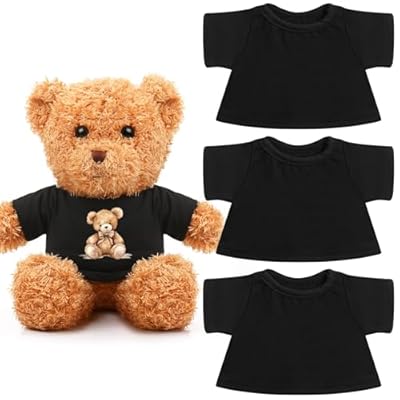 3 Pcs Sublimation Stuffed Animal Shirt Fit 8-12 Inch Barbados | Ubuy