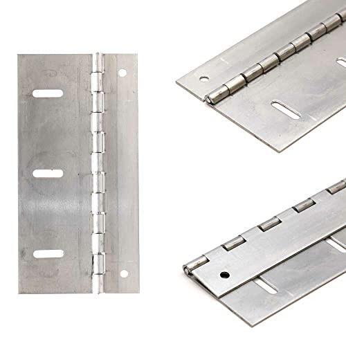 Boat Offset Piano Hinge 050094 | 6 X 3 1/2 Inch Aluminum #TOP28