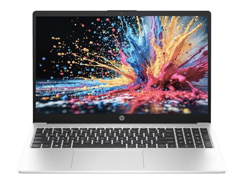 Image of HP 15 (2026), AMD Ryzen 5 Hexa Core 7535U - (16 GB DDR5 /512 GB SSD /AMD Radeon 660M Graphics /Windows 11 Home) Thin and Light Business Laptop /15.6 inch FHD Display /Turbo Silver /Copilot Key /1.5kg /MS Office