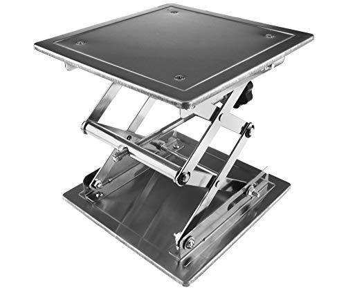 200Pcs 200mm Stainless Steel Lab Stand Table Scissor Lift Laboratory Jiffy Jack