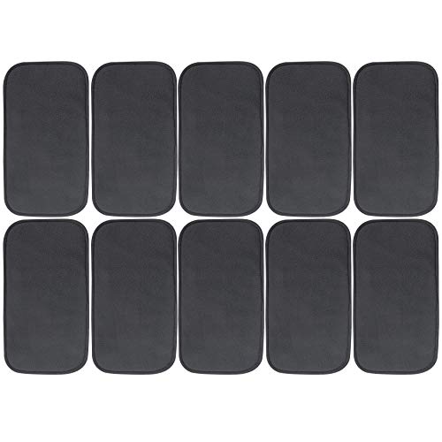 Paw Legend Washable Dog Belly Wrap Diapers Liners for Male Dog (Male Large - 10 Pack, Black Color) - Thumbnail 5