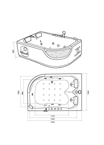 Banera-hidromasaje-Jakuzzi-Banera-de-esquina-spa-hidromasaje-Piscina-Spa-m-LUNA-Terapia-luz-de-colores-Jakuzzi-para-2-nueva-120-x-180