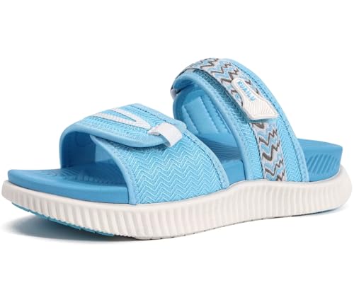 Image of KuaiLu Womens Orthotic Adjustable Strap Slides Arch Support Slip On Sandals