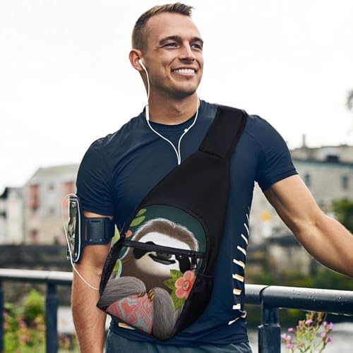 Bolso cruzado casual deportivo para viaje y senderismo miniatura 3