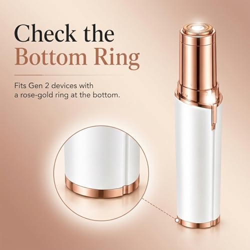 Finishing Touch Flawless têtes de rechange contre irritations visage 4 pcs