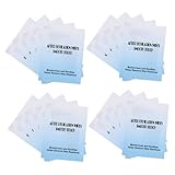 LOLIPPYY Wax Remover Wipes 20-Pack Post Wax Care for Face and Body with Natural Plant Extracts Cleansing and Moisturizing Skin Tissues Portable Hair Removal Wipes