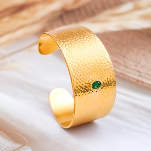 Image of Rubans Cuff Bracelet Stylish Statement Western Jewellery Gift for Women & Girls