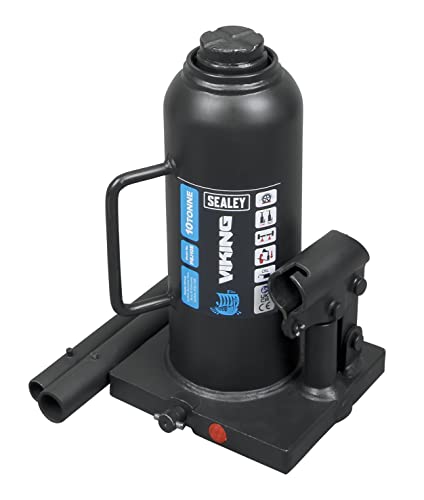 Cric bouteille 10 tonnes avec vis d'extension réglable Sealey PBJ10S