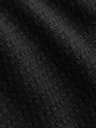 CIDER Dresses for Women Tweed Mini Dress Collar Neck Short Sleeve Button Down Elegant Party Dress3