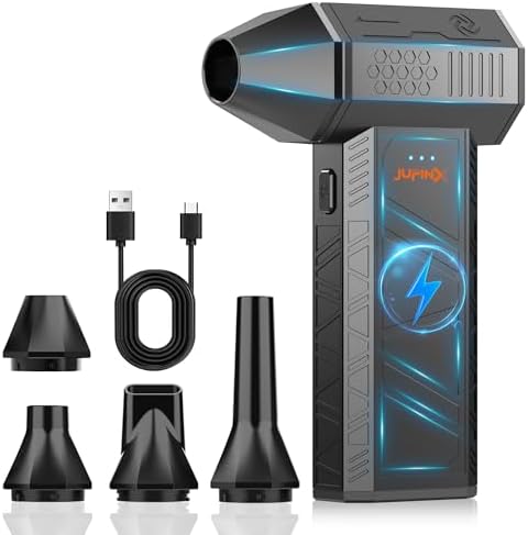 X3mini Electric Air Duster-110000RPM Super Power Cordless Air Duster, 3-Gear Adjustable Mini Blower with Fast Charging, Dust Blower for Computer, Keyboard, House, Outdoor and Car