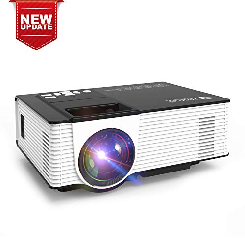 Mini WiFi Projector with 20000 Hours Lamp Life, T40 Multimedia Home Theater Movie