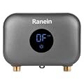 Gen II Ranein Electric Tankless Water Heater, 4.5 kW, 110v, On Demand Instant Endless Water Heater with LED Display, Point of Use, Compact Under-sink Design for Bathroom and Kithcen