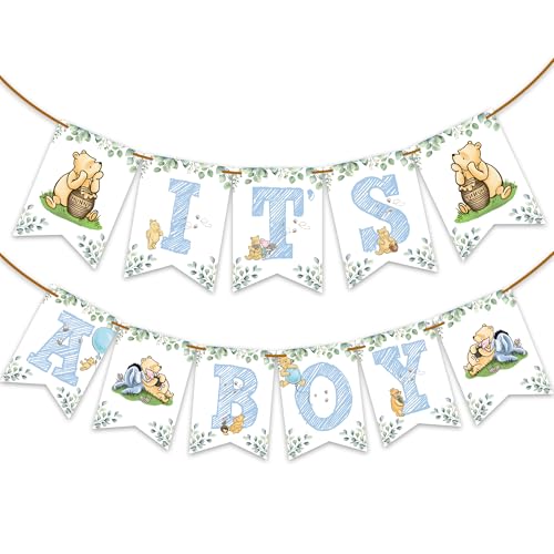 Winnie xr[V[fR[V - It's A Boy Banner For Boys - NVbN EBj[ & [J u[ oi[ - V AiEXg ʔ\ j[g p[eB[ 1΂̒ap[eB[pi - 