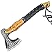 Axe - Custom Handmade Stainless Steel Viking Axe - Gorgeous - Solid Wood Handle - Ax - (9901)