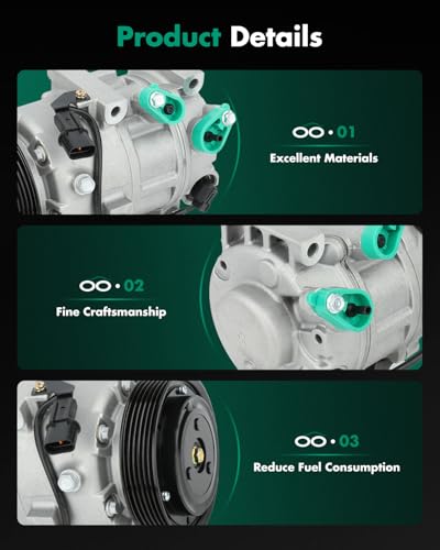 Image of SCITOO AC Compressor for Hyundai for Sonata 2.0L 2.4L 2011-2012