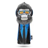 Craftsman Golf Gorilla with Suits Want to Take a Vacation 460CC Driver Headcover Gift for Men