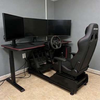 Kit de Pedales Sim Racing con Calas y Separadores Ajustables 10° miniatura 2