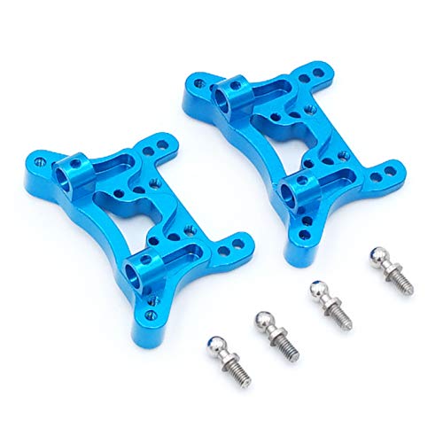 Upgrade Metal Shock Absorber Board for Wltoys A959-B A949 A959 A969 A979 K929 Rc Car Parts ( Color : Blue )