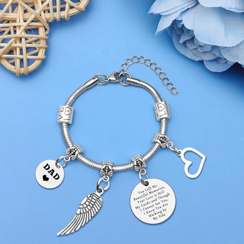 Memorial Gift for Loss of Dad Bracelets Remembrance Gifts for Loss of Father Sympathy Bracelet for Loss of Dad In Memory of Loved Gifts Bereavement Bracelet Memory Gift for Loss of Father Mother3