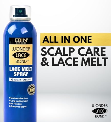 Ebin New York Wonder Lace Bond Spray para Encaje 6.08 Oz Pack 2 miniatura 2