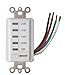 Woods 59014WD In-Wall 12-Hour Digital Countdown Timer,White
