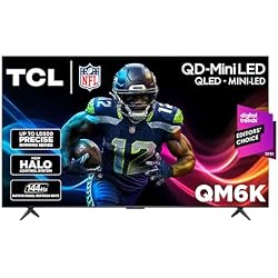 1 of TCL 85 Inch Class QM6K Series | Mini LED QLED 4K HDR | 85QM6K, Latest Model | 120HZ-144HZ High Brightness Smart Google TV Dolby Atmos Onkyo Audio | Voice Remote Alexa Gaming Streaming Television