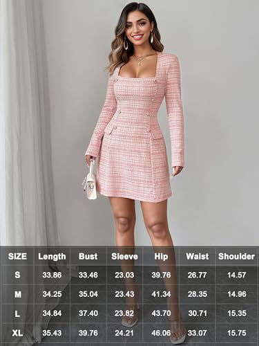 Image of Figdaw Sparkling Rhinestone Bodycon Dress for Women Special Occasions,Night Out