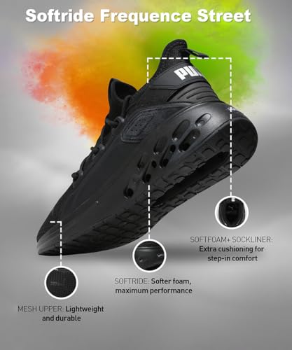 Image of Puma Unisex-Adult Softride Frequence Street Running Shoe