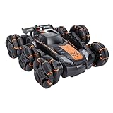 Luocute 11-Kanal-RC-Stuntauto mit 6 Rädern, Ferngesteuertes 2,4-G-Auto mit Gestensensor und...