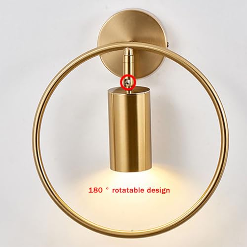 Aplique de Pared LED con Foco Giratorio Creativo de Hierro Interior 4