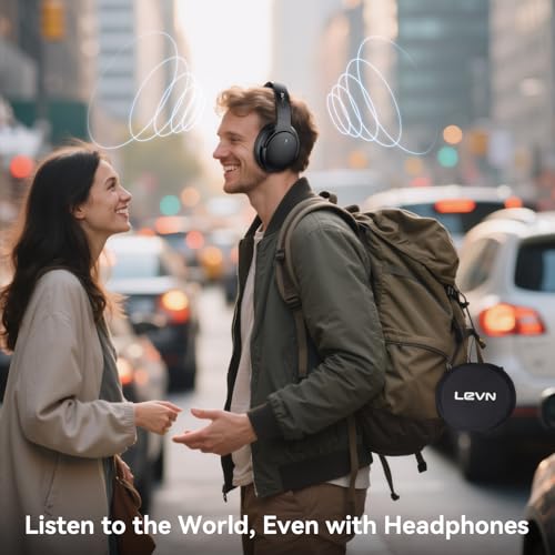 LEVN Hybrid Active Noise Cancelling Headphones LE-ANC041 の商品画像 3