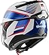 SHARK, Modularer Motorradhelm OXO SIKTER White Chrome Blue WUB, XL