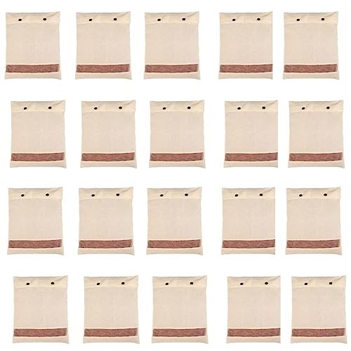 Mayatra's Pack of 20 Saree Storage Bags - Wardrobe Organizer For Storage - Transparent Cotton Saree Bag For Clothes Storage Cover (14.5 x 16.5 Inches)