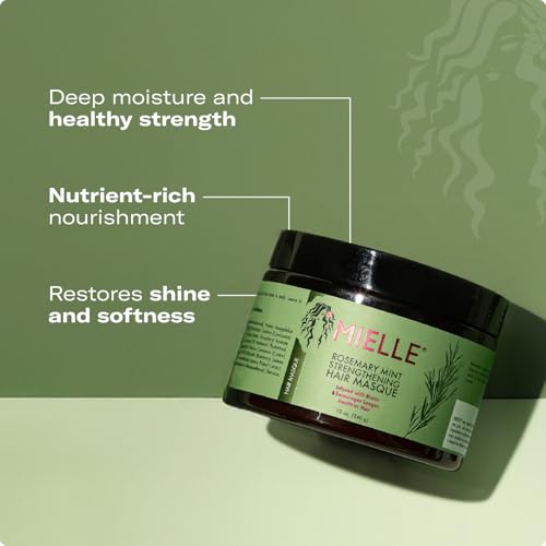 Foto von Mielle Rosemary Mint Stärkende Haarmaske, 12 fluid ounces