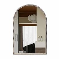 Amazon.co.jp: ZYBOWAYL バロック調化粧鏡 アーチ型アンティークミラー