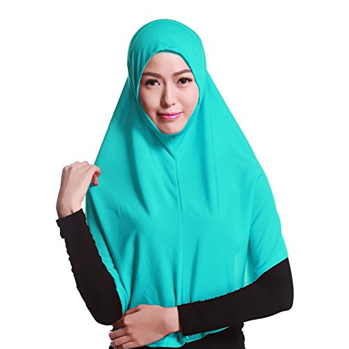 Preisvergleich Produktbild Brightup Frauen Lady Muslim islamischen Hanfstoff Kopftuch Schal Kopfbedeckungen