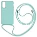 Produktbild JMstore Handykette Schutzhülle kompatibel mit Samsung Galaxy S20 Plus/S11 Kordel Necklace Schnur TPU Silikon.Verstellbarer Halskette(Minz Grün)