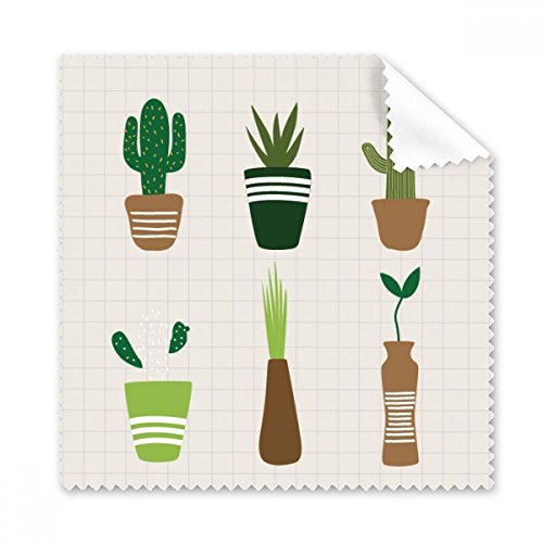 Chiffon de nettoyage cactus idéal pour l'entretien des écrans au bureau ou en voyage