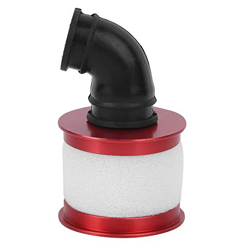 Culnflun Air Filter, 1/10 Air Filter Cleaner Universal Parts, Fit for HSP 94188 94122 Oil Motor Remote Control Car (Red)