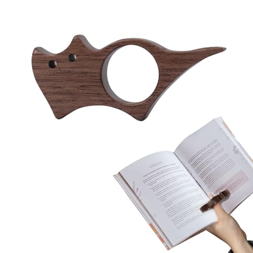 Compatibilità universale: grazie alle dimensioni extra, questo supporto per pagine per libri si adatta a tutti i formati di libri, dal libro tascabile al lessico. Accessori per libri ottimizzati per l'uso quotidiano.