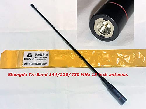 Tyt Th-350 Tri-Band Radio 2 Meter, 1.25 Meter (220Mhz), 70Cm (440 Mhz) Analog Radio With Tri-Band Antenna Ship From Us Only #TOP3