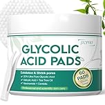 Glycolic Acid Pads for Face and Body: 60 Count Exfoliating Face Pads with Salicylic Acid and Niacinamide Reduce Surface Skin Fine Lines and Wrinkles Suitable for All Skin Types
