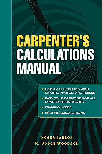 Carpenter's Calculations Manual