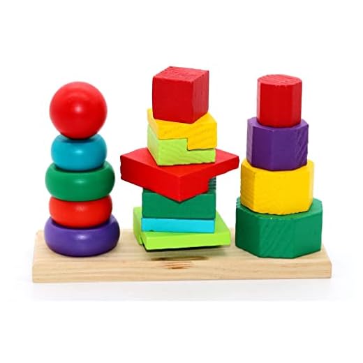 Brinquedo Pedagógico Educativo Pirâmide