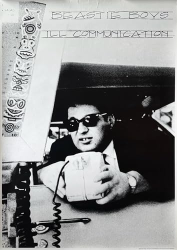 Poster Beastie Boys Ill Communication grand format 60X83Cm pour studio
