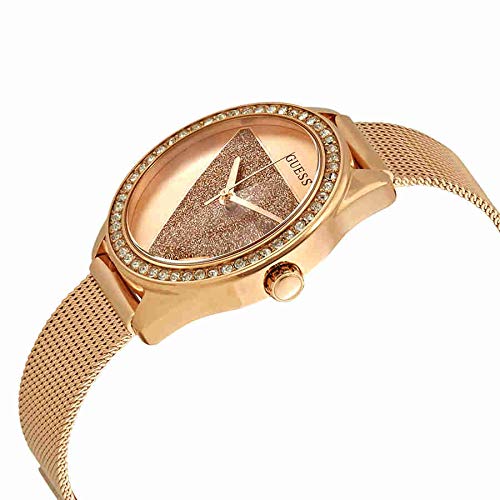 Guess Damen Analog Quarz Uhr mit Edelstahl Armband W1142L4 – Bild 3