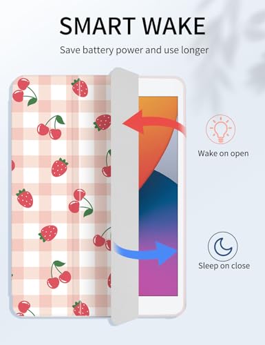 Coque iPad 10.2 Résistante aux Rayures avec Dos Transparent Clair - 6