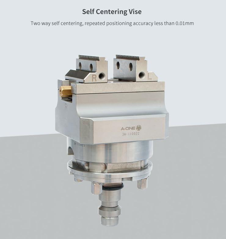 Mini Self Centering Vise Set ITS interface 5 Axis Vice Precision Machining of Vertical Horizontal CNC Milling Machine ? 72 Mechanical gripper position