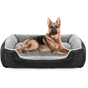 Royal Pets Cart Dog Bed & Cat Polyester Bed Black & Grey Color Anti-Skid Bottom & Machine Washable(Reversible)-Large